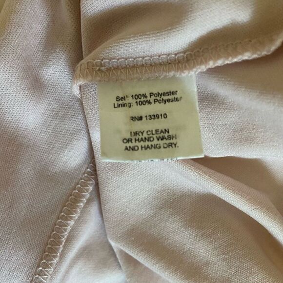 Show Me Your Mumu Caitlin Ruffle Maxi Dress Light Pink Blush Medium - Picture 8 of 10